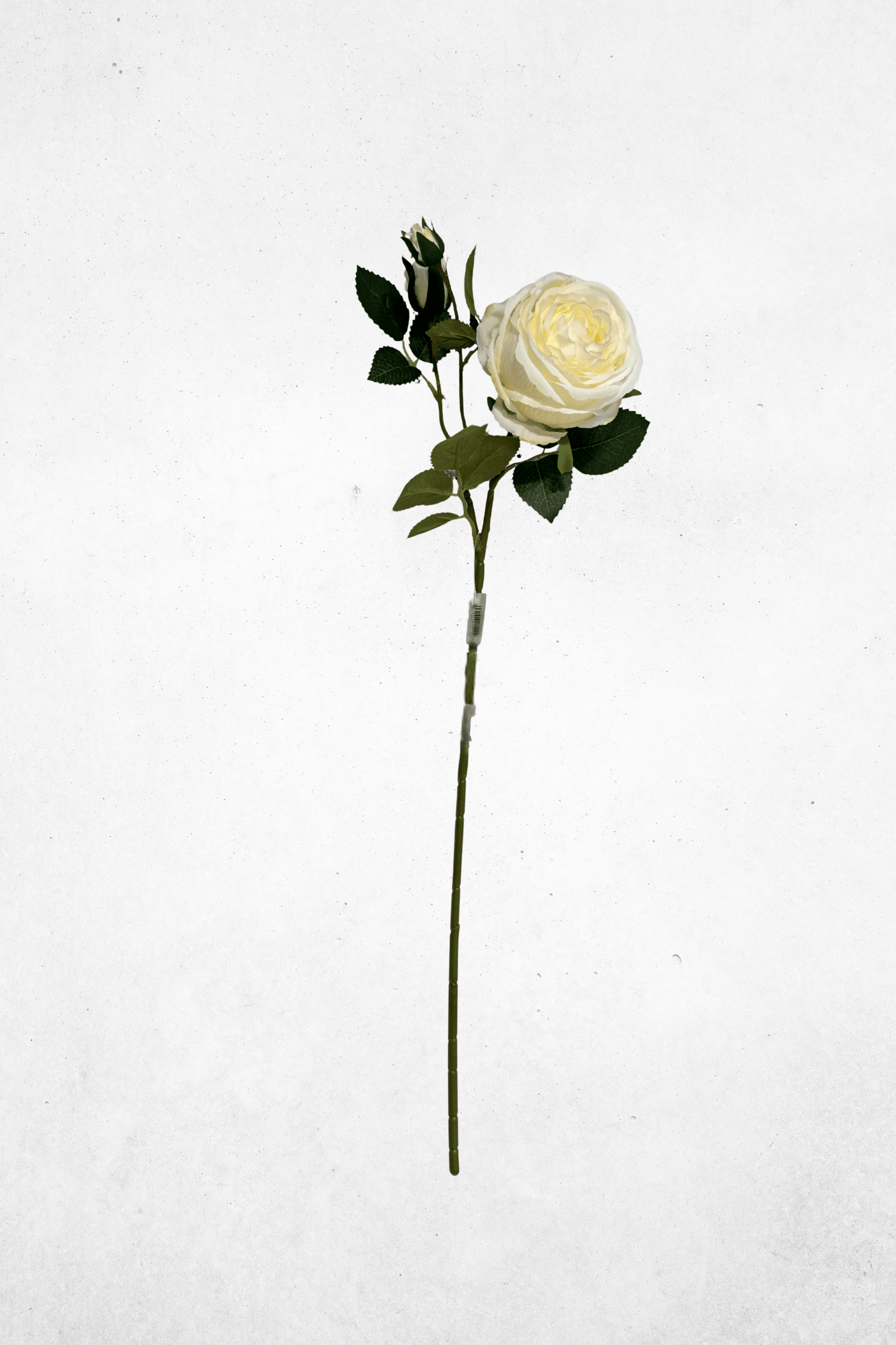Kunstblume Pfingstrose Cremeweiß 73cm