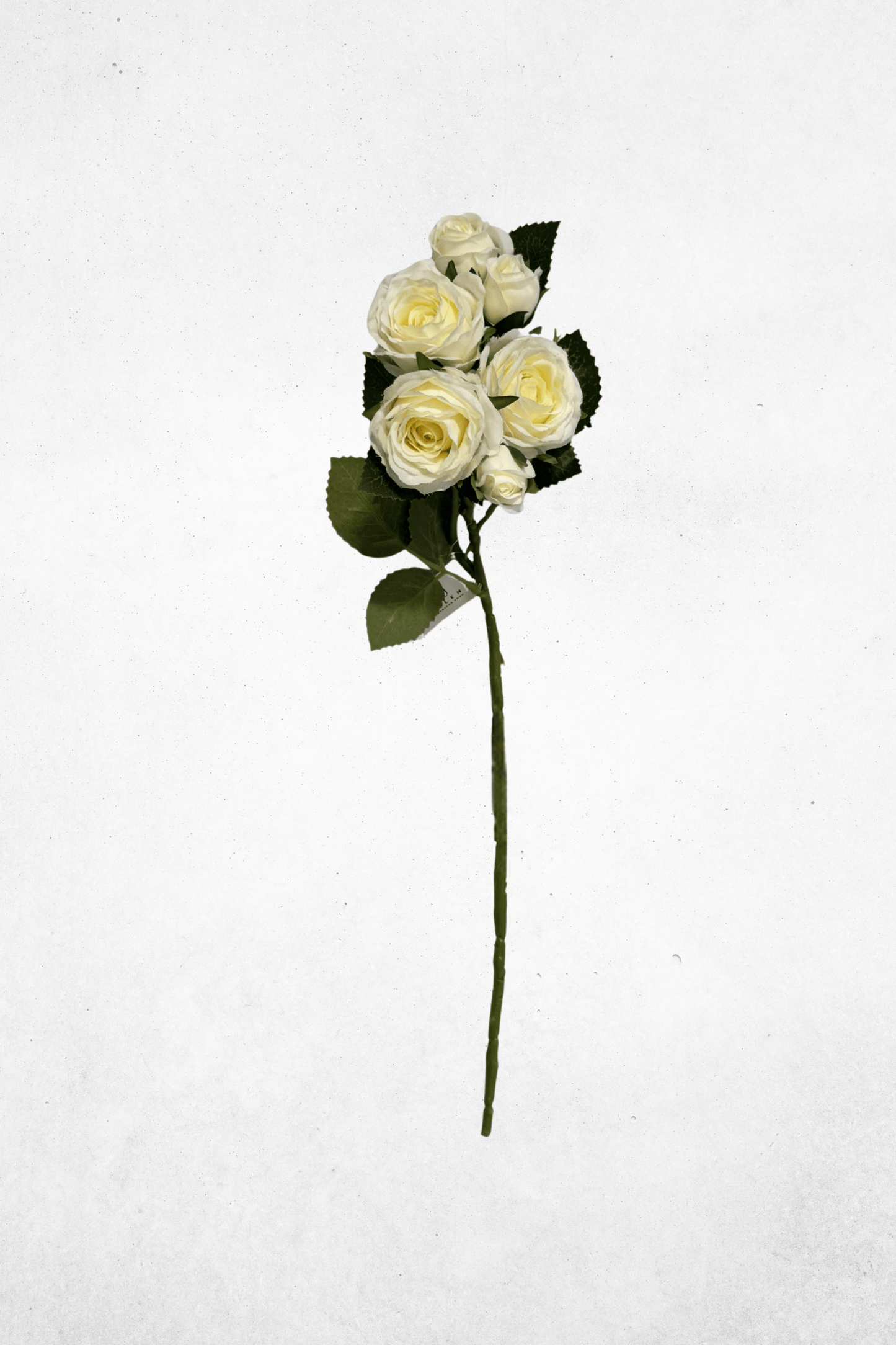 Kunstblume Rose Cremeweiß 66cm 2