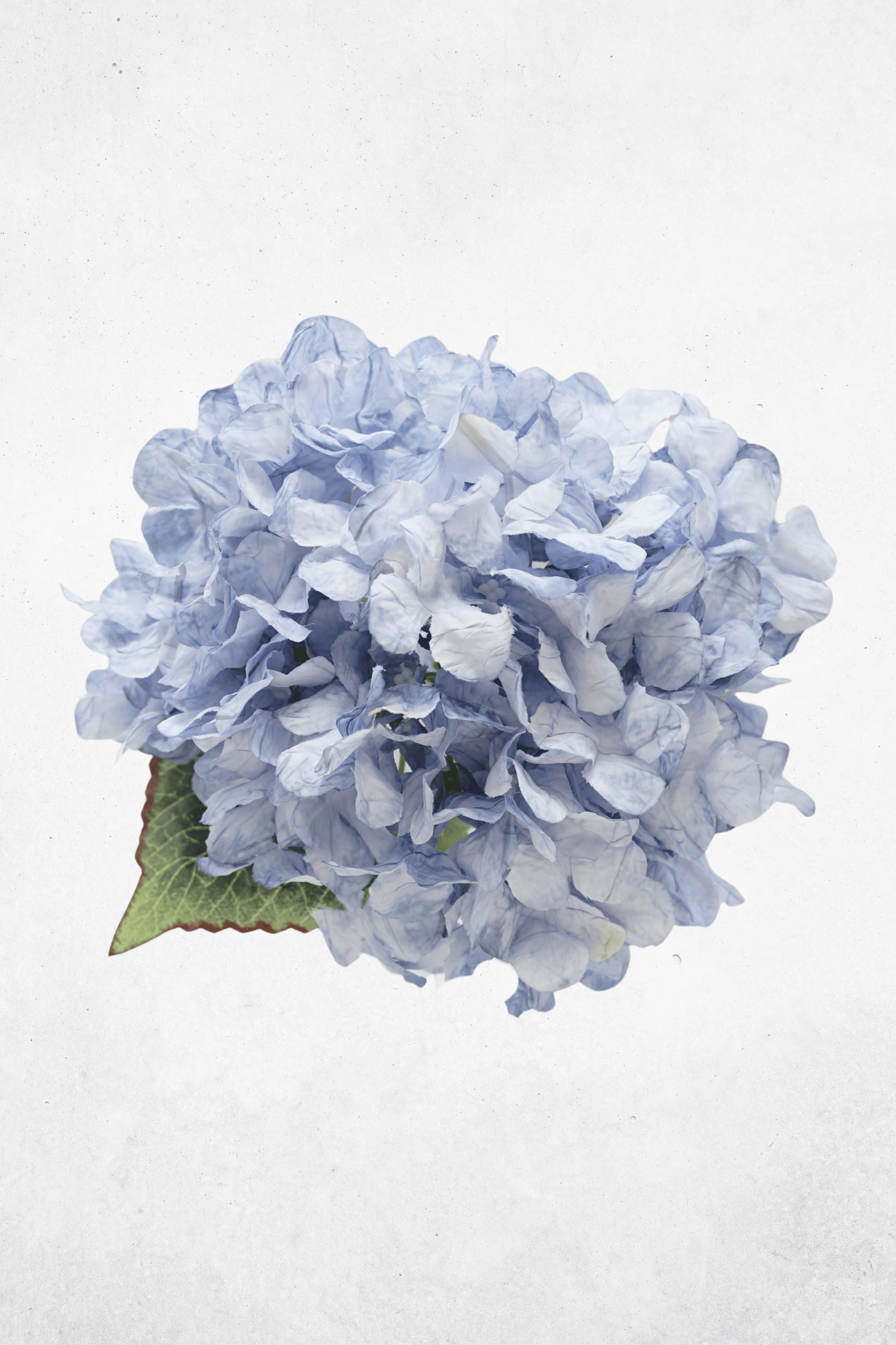 Kunstblume Hortensie Blau 55cm