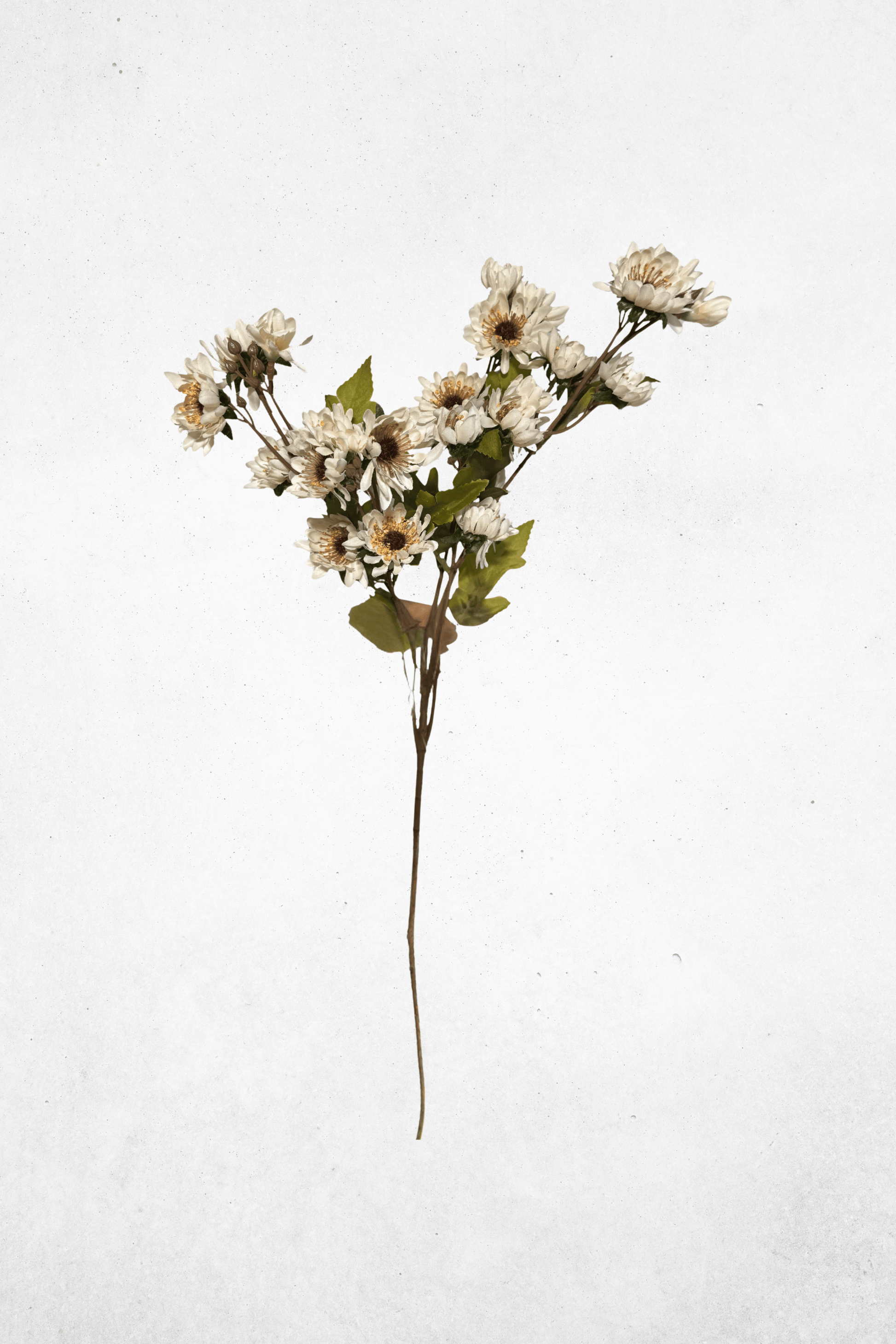 Kunstblume Gänseblümchen Cremeweiß