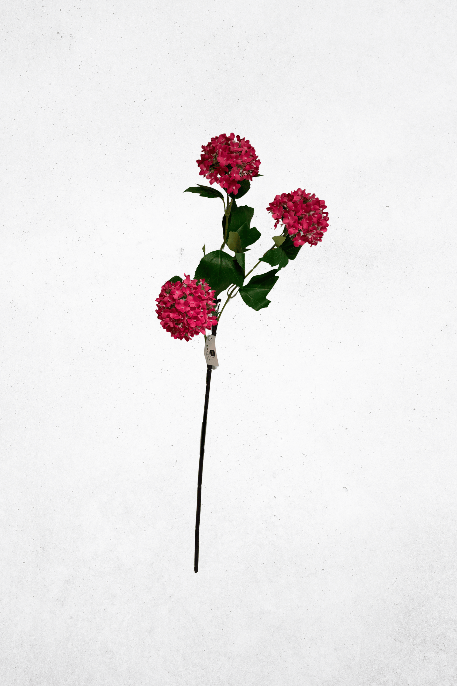 Kunstblume Hortensie Mini 3-Köpfig Pink 71cm