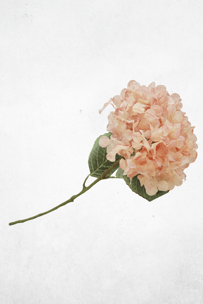 Kunstblume Hortensie Rosé 55cm
