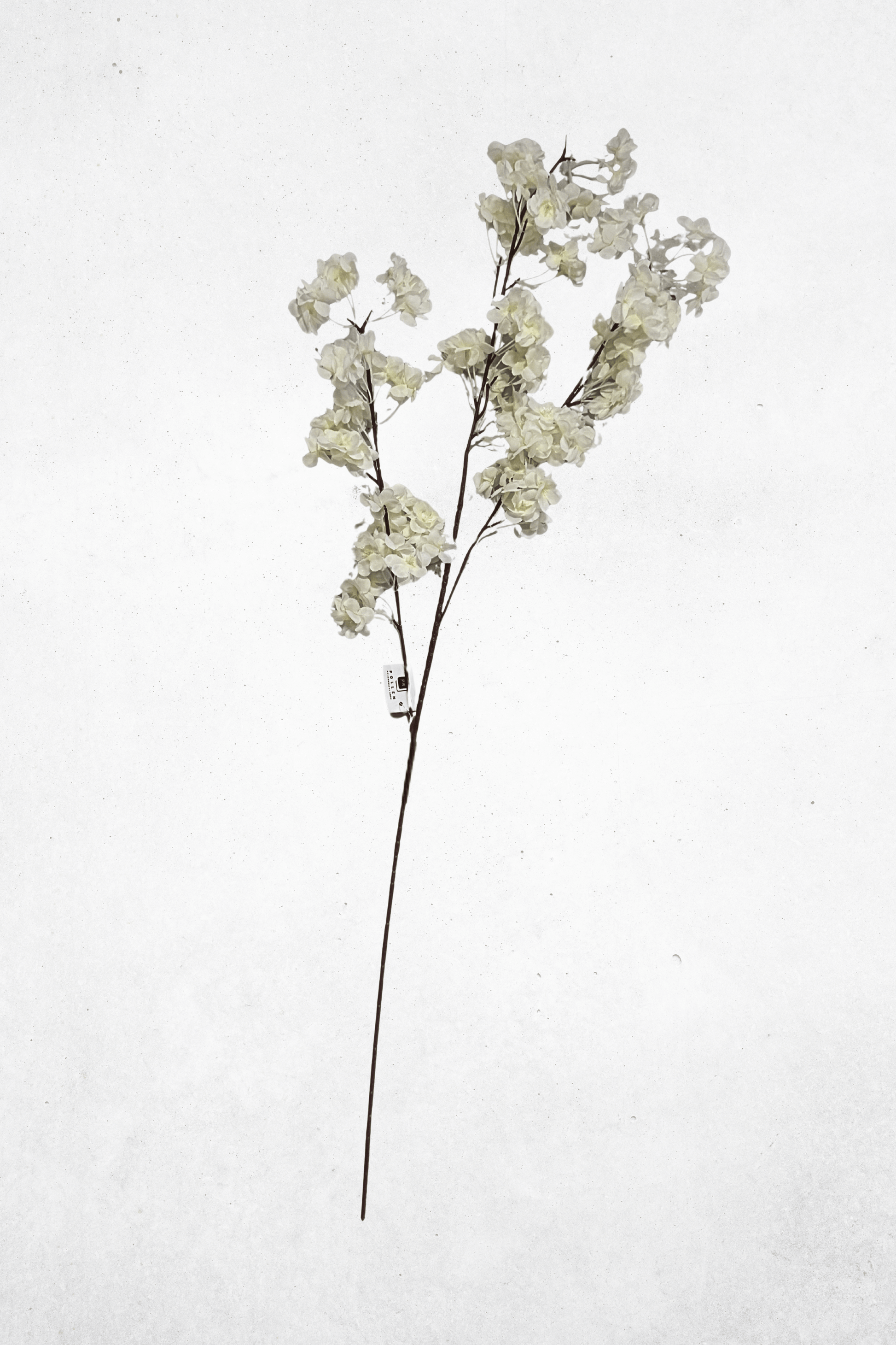 Kunstblume Kirschblüte Cremeweiß 95cm