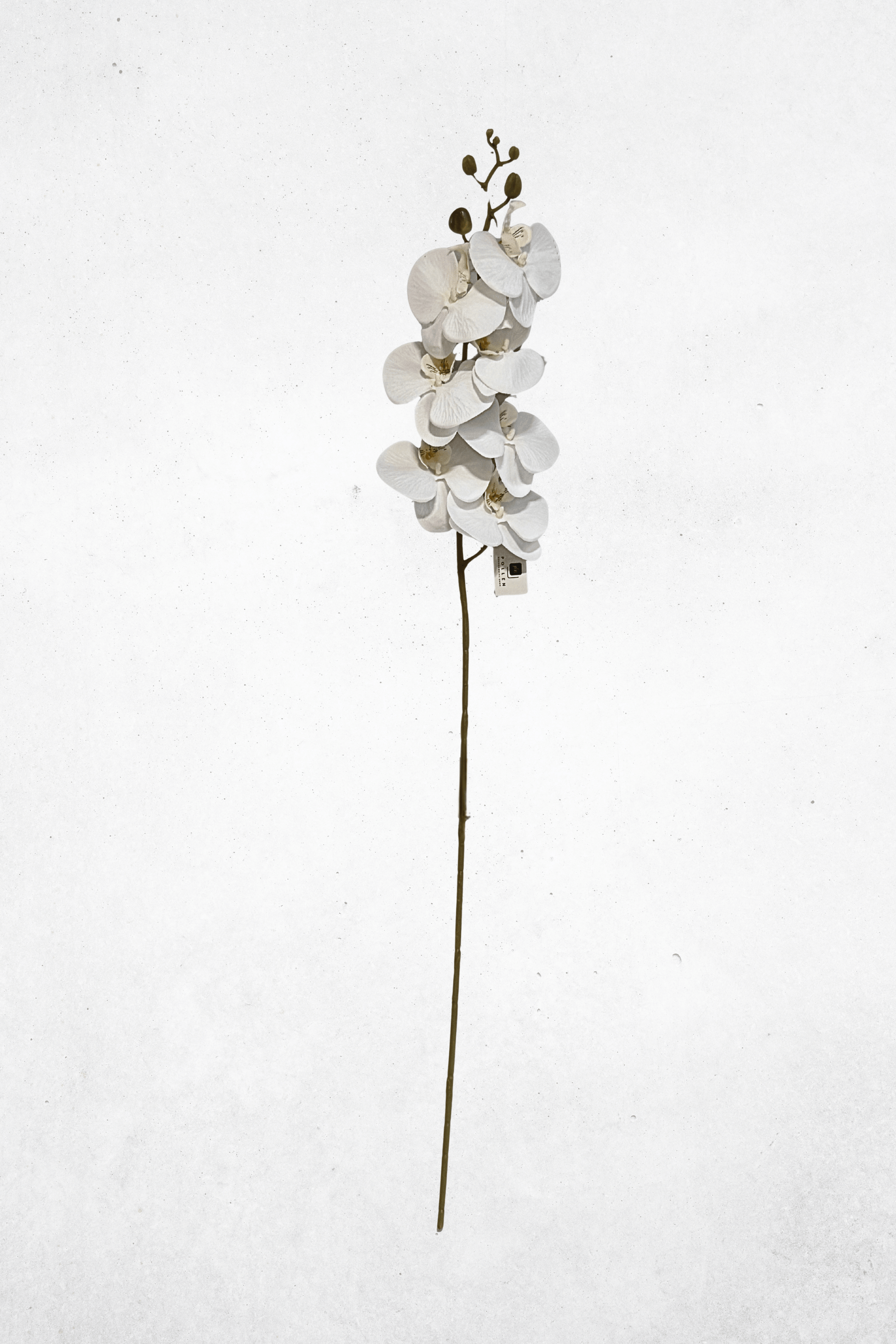 Kunstblume Orchidee Weiß 90cm