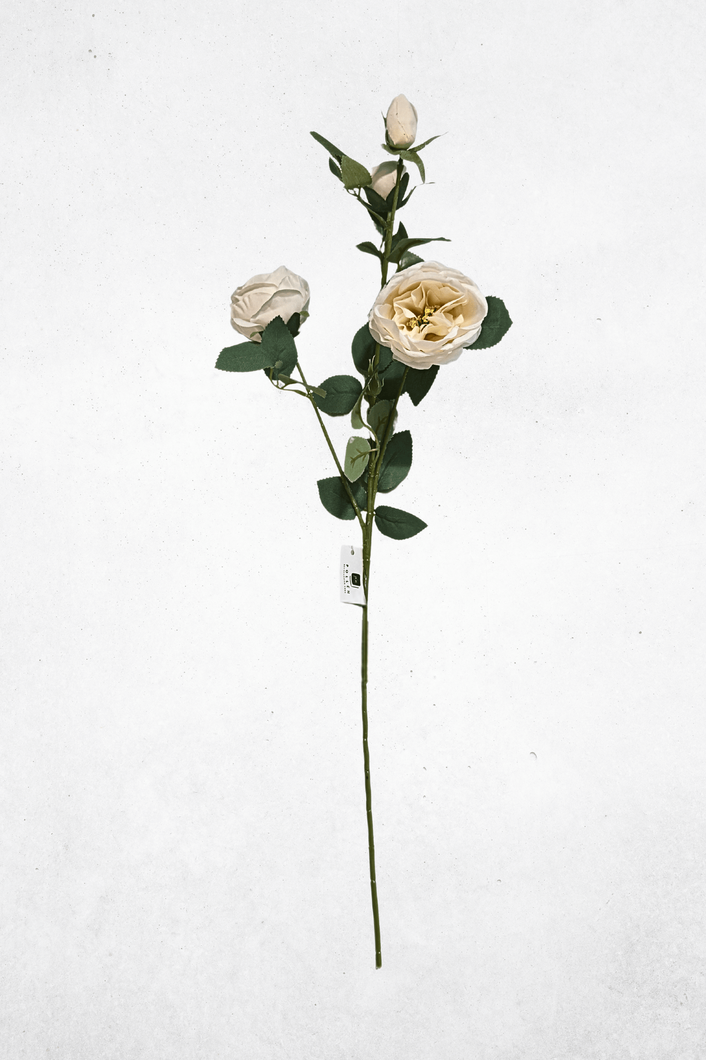 Kunstblume Pfingstrose 4-Köpfig Weiß 72cm
