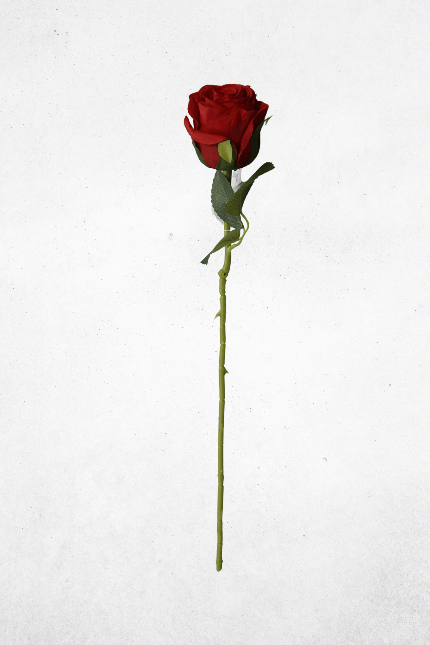 Kunstblume Rose Rot 50cm