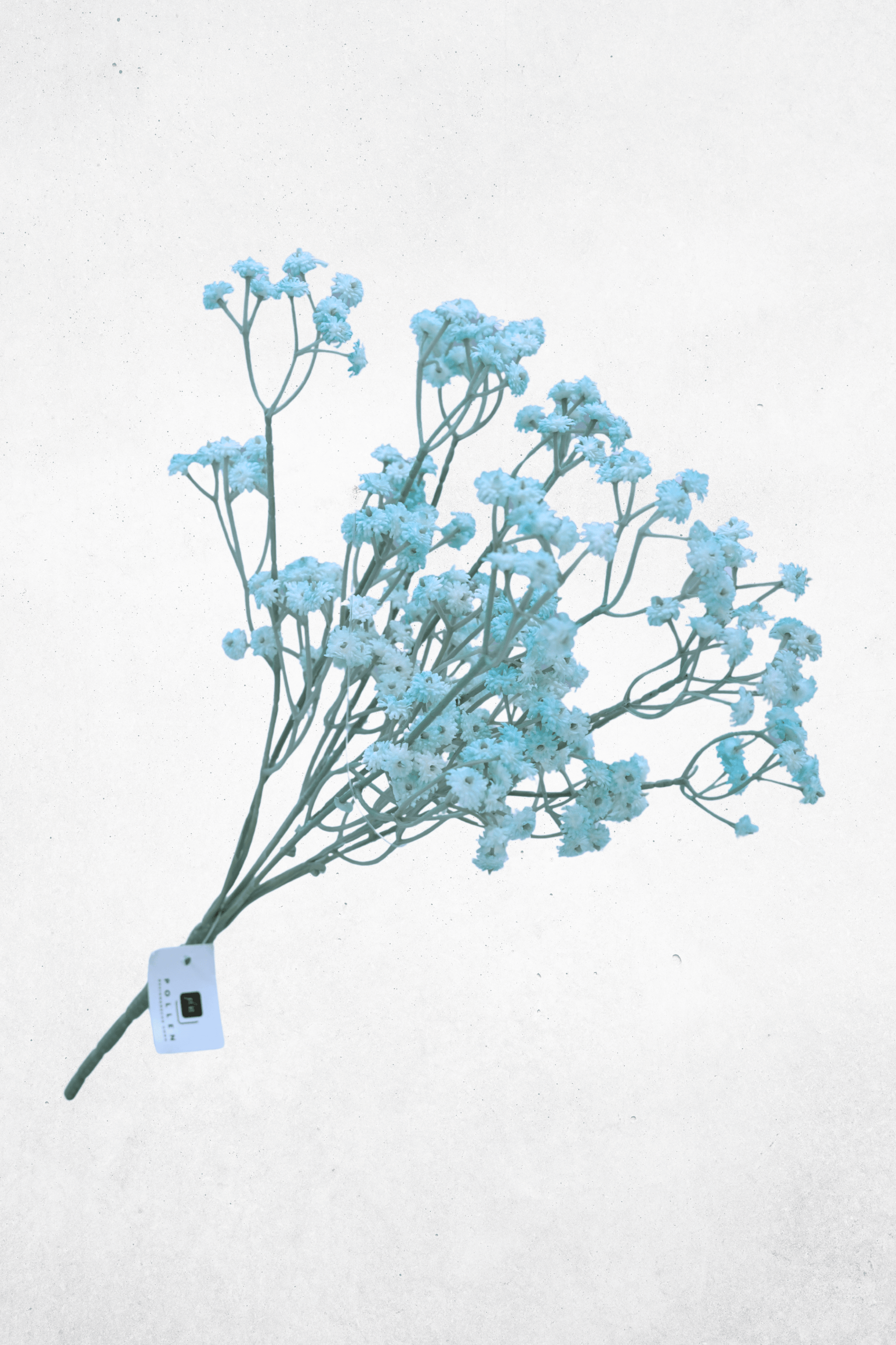 Kunstblume Schleierkraut Babyblau 36cm
