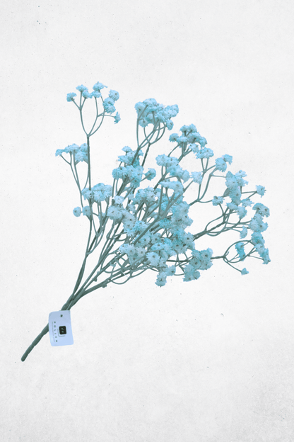 Kunstblume Schleierkraut Babyblau 36cm