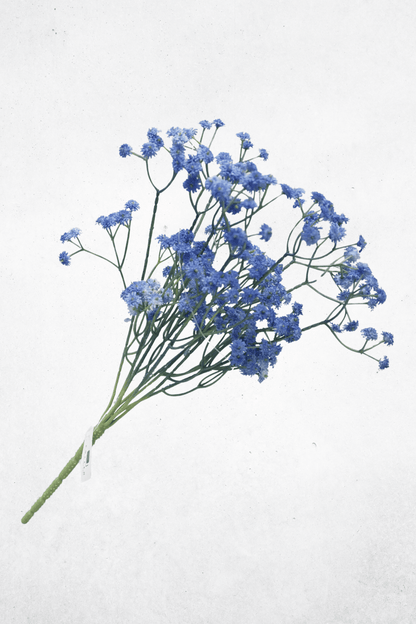 Kunstblume Schleierkraut Dunkelblau 36cm