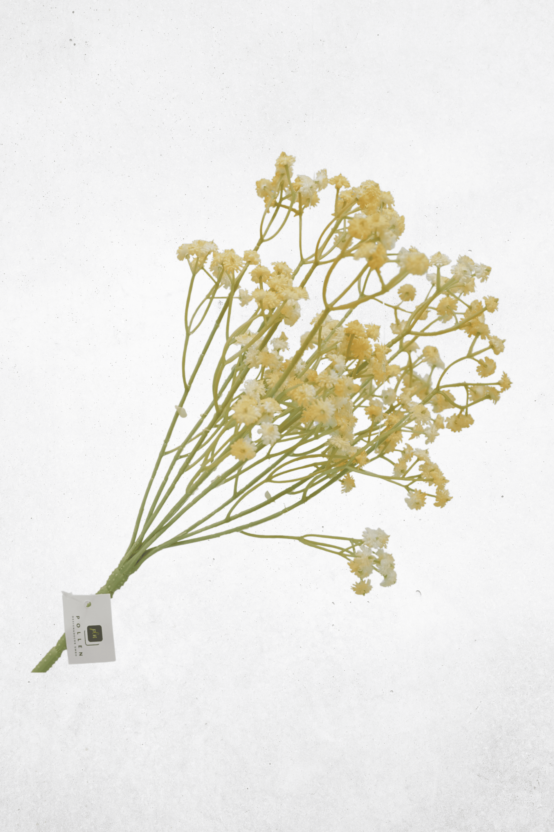 Kunstblume Schleierkraut Orange 36cm