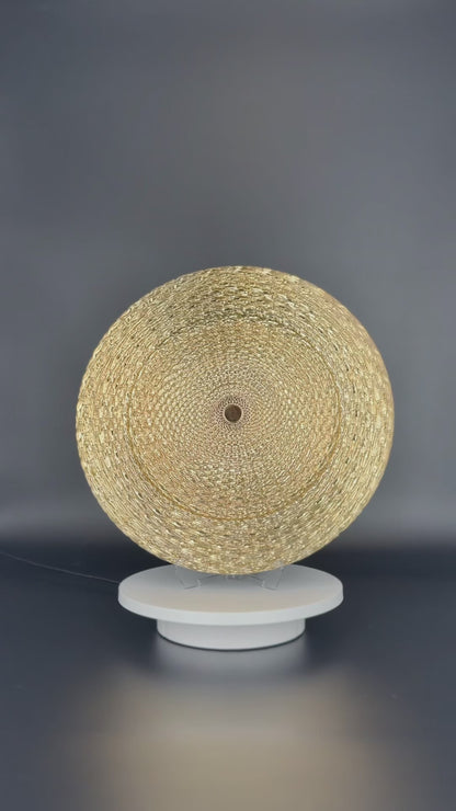 Platzteller Gold mit Muster 32cm - Edle Tischunterlage für Hochzeiten & Gastronomie