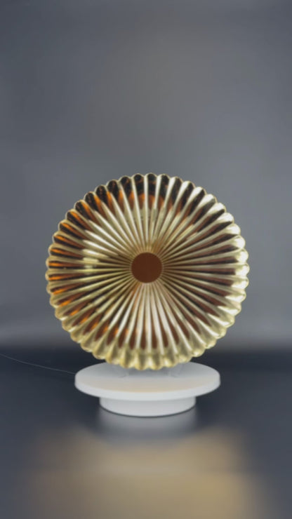 Platzteller Gold/Silber mit Muster 32cm - Edle Tischunterlage für Hochzeiten & Gastronomie