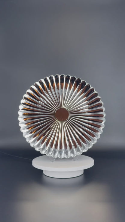 Platzteller Gold/Silber mit Muster 32cm - Edle Tischunterlage für Hochzeiten & Gastronomie